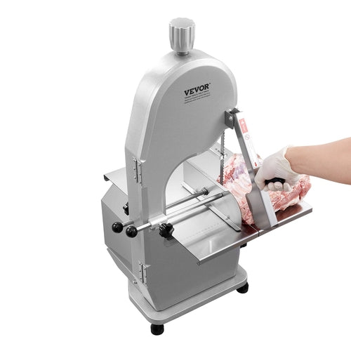 1800W Commercial Electric Meat Bandsaw Stainless Steel Bone Sawing