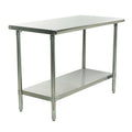 Stainless Steel Prep Table with Bottom Shelf