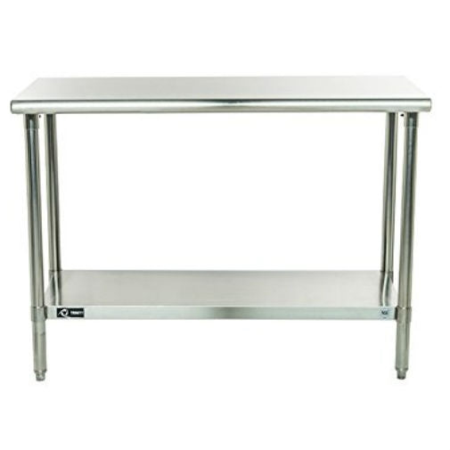 Stainless Steel Prep Table with Bottom Shelf