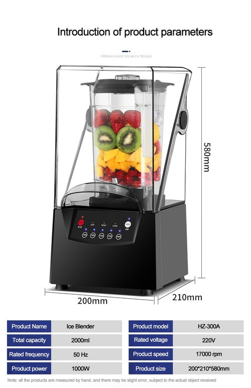 Commercial Crushed Ice & Smoothie Machine